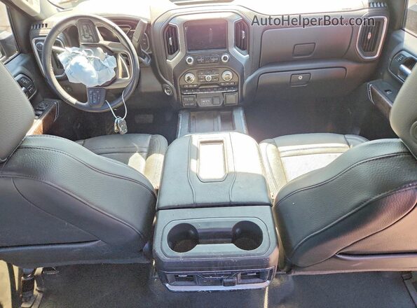 1GT49REY5MF226676 2021 GMC SIERRA Black Widok deski rozdzielczej