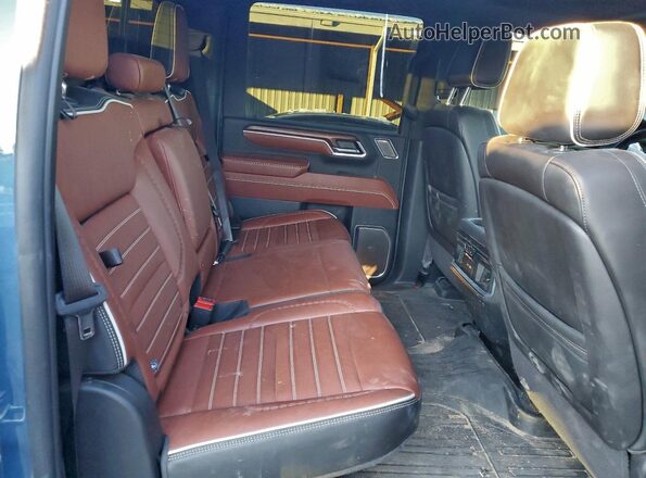 1GT49XEY5RF462899 2024 GMC SIERRA Blue უკანა სავარძლების ხედი