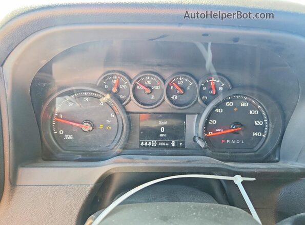 1GT5ULEY2SF318437 2025 GMC SIERRA Black Widok zestawu wskaźników