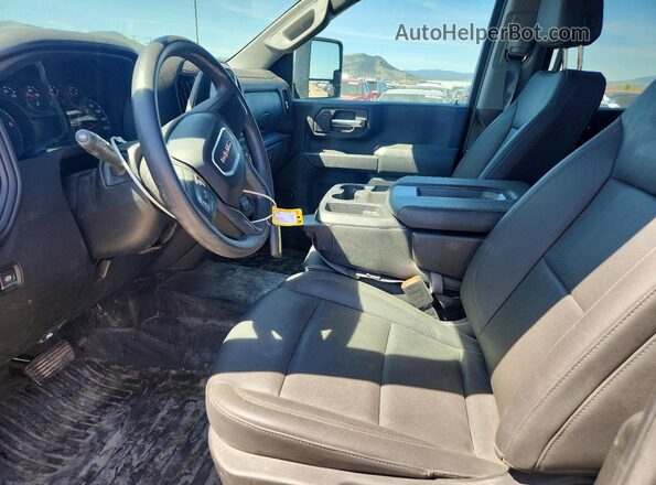 1GT5ULEY2SF318437 2025 GMC SIERRA Black Widok wnętrza z przodu