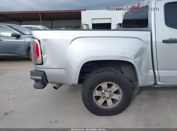 1GTG5BEN5J1102843 2018 GMC CANYON Silver წინა ხედი