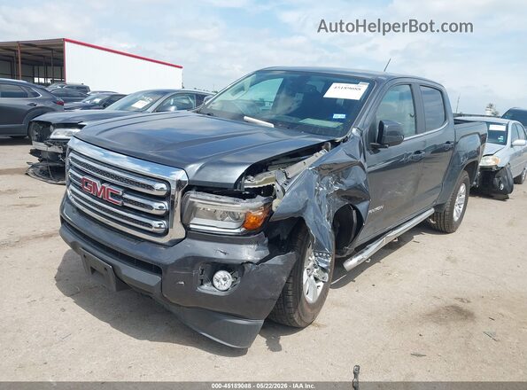 1GTG5CE37G1102436 2016 GMC CANYON Gray Դիմացի տեսք