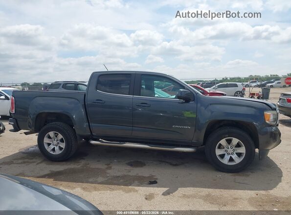 1GTG5CE37G1102436 2016 GMC CANYON Gray Սալոնի հետևի տեսք