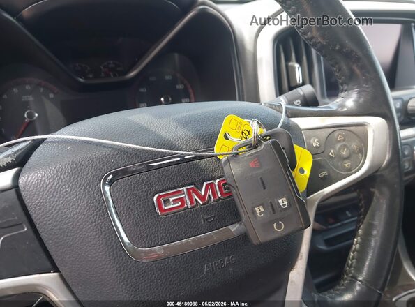 1GTG5CE37G1102436 2016 GMC CANYON Gray Առջևի վահանակի տեսք