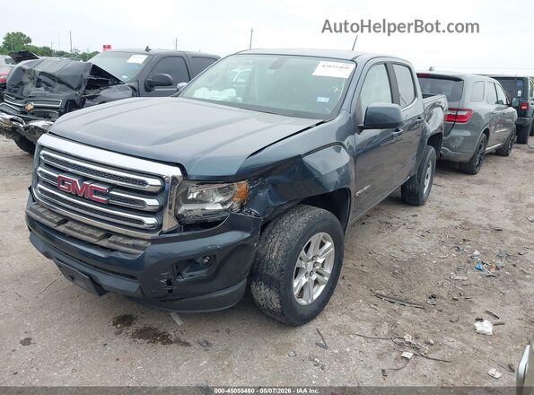1GTG5CEN2K1110258 2019 GMC CANYON Gray წინა მარცხენა ხედი სამი მეოთხედიდან