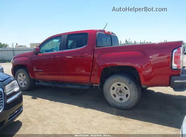 1GTG5CENXJ1305653 2018 GMC CANYON Red სალონის 360-გრადუსიანი ხედი