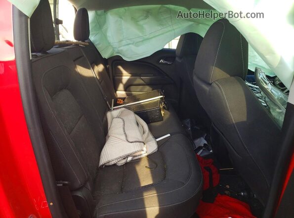 1GTG6CE31G1110352 2016 GMC CANYON Red უკანა სავარძლების ხედი
