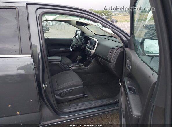 1GTG6CE3XG1223202 2016 GMC CANYON Gray Widok wnętrza z przodu