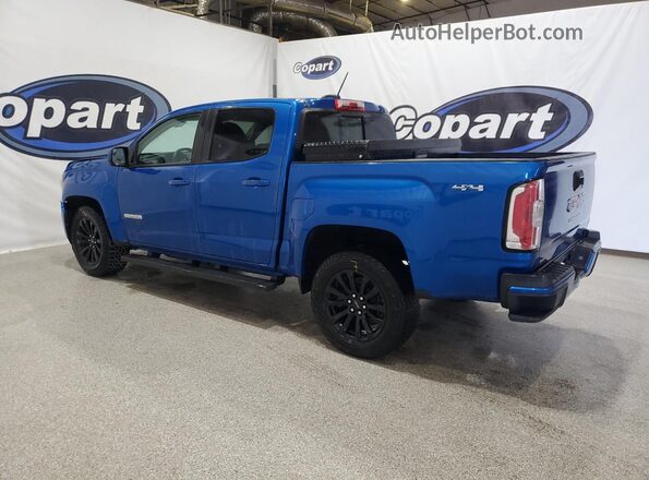 1GTG6CEN0N1190791 2022 GMC CANYON Blue Rear left