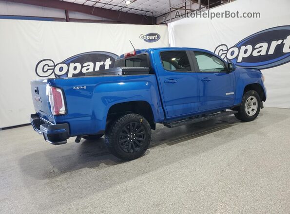 1GTG6CEN0N1190791 2022 GMC CANYON Blue Rear right