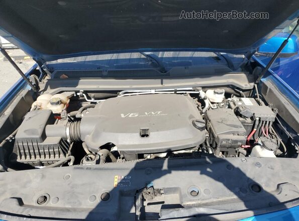 1GTG6CEN0N1190791 2022 GMC CANYON Blue Rear interior view