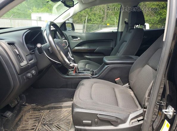 1GTG6CEN2L1114003 2020 GMC CANYON Black წინა სალონის ხედი