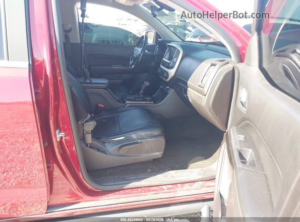 1GTG6CEN3J1102584 2018 GMC CANYON Red წინა სალონის ხედი