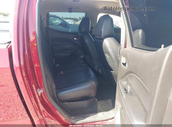 1GTG6CEN3J1102584 2018 GMC CANYON Red VIN კოდის სტიკერის ხედი
