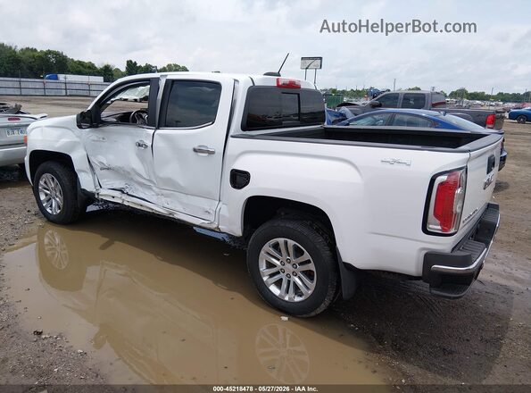 1GTG6DEN2K1132425 2019 GMC CANYON White Trasero izquierdo