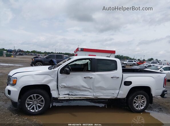 1GTG6DEN2K1132425 2019 GMC CANYON White Vista interior trasera
