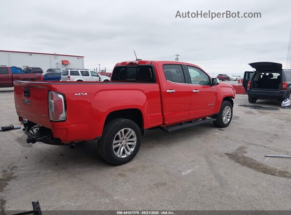 1GTG6DEN7H1251578 2017 GMC CANYON Красный Задняя правая четверть