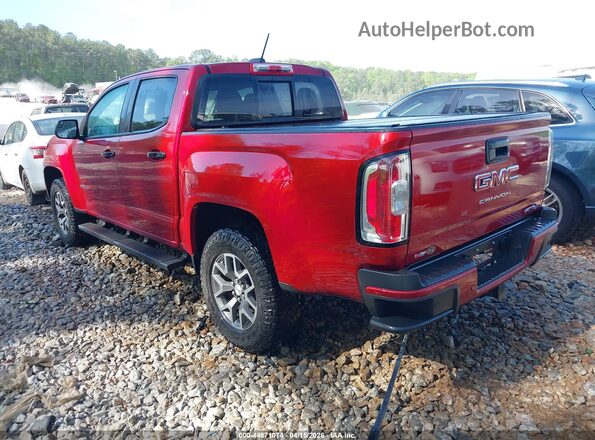 1GTG6FENXM1156096 2021 GMC CANYON Red Rear left