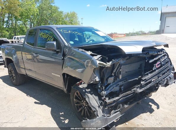 1GTH5CEA6M1142506 2021 GMC CANYON Gray Widok z przodu