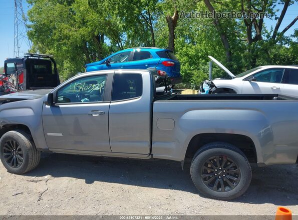 1GTH5CEA6M1142506 2021 GMC CANYON Gray Widok wnętrza 360 stopni