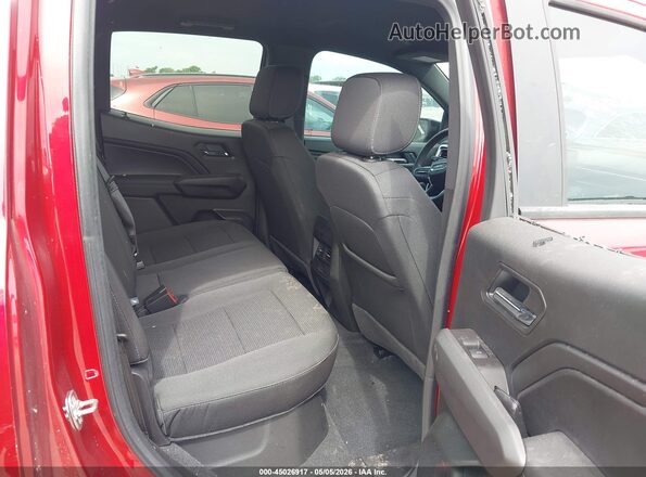 1GTP1BEK6S1147129 2025 GMC CANYON Red VIN კოდის სტიკერის ხედი