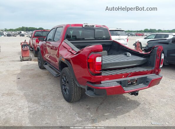 1GTP1BEK6S1147129 2025 GMC CANYON Red უკანა მარცხენა
