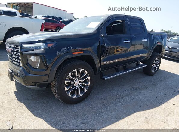 1GTP2FEK3T1107497 2026 GMC CANYON Black Առջևի ձախ երեք քառորդ տեսարան