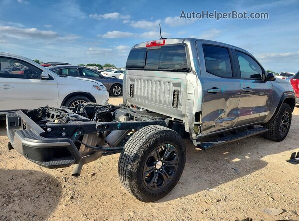 1GTP5BEK1P1254374 2023 GMC CANYON Серебряный Задняя правая четверть