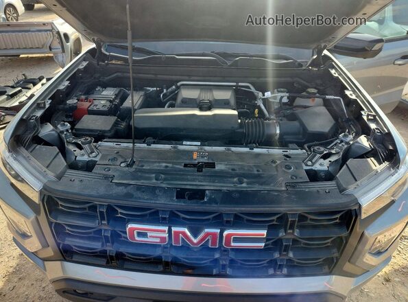 1GTP5BEK1P1254374 2023 GMC CANYON Серебряный Вид задней части салона