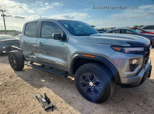 1GTP5BEK1P1254374 2023 GMC CANYON Серебряный Передняя правая четверть