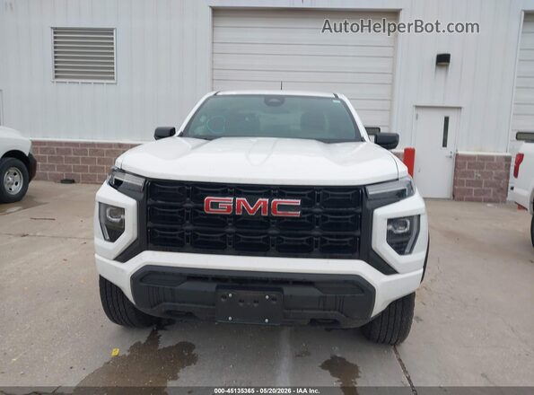 1GTP5BEK4R1157592 2024 GMC CANYON White Instrument cluster view