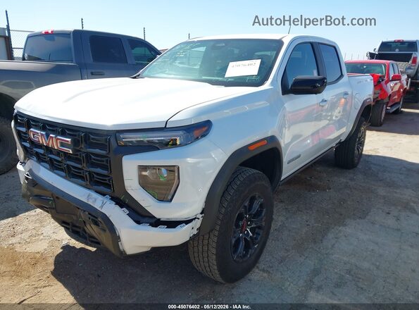 1GTP6BEK4R1314602 2024 GMC CANYON White Առջևի ձախ երեք քառորդ տեսարան