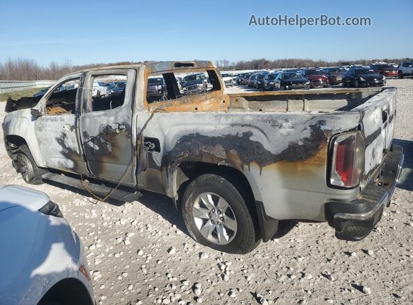 1GTP6CE17J1212079 2018 GMC CANYON Silver Rear left