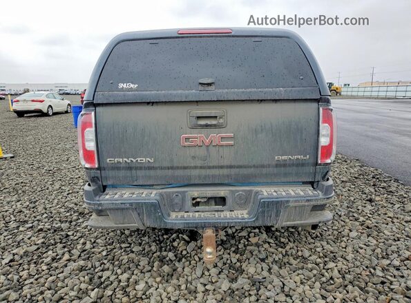 1GTP6EE12H1177568 2017 GMC CANYON Teal Вид ззаду