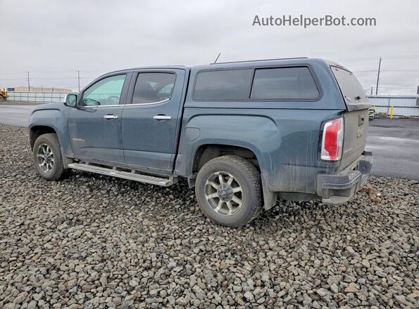 1GTP6EE12H1177568 2017 GMC CANYON Teal Задня ліва чверть