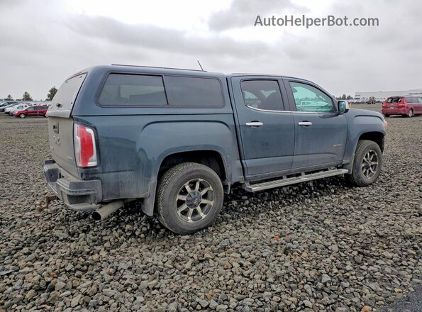 1GTP6EE12H1177568 2017 GMC CANYON Teal Задня права чверть