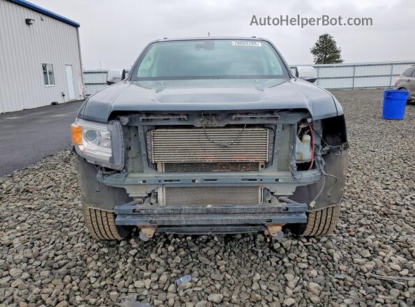 1GTP6EE12H1177568 2017 GMC CANYON Teal Вид спереду