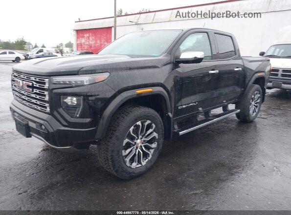 1GTP6FEK4P1189007 2023 GMC CANYON Black წინა მარცხენა ხედი სამი მეოთხედიდან