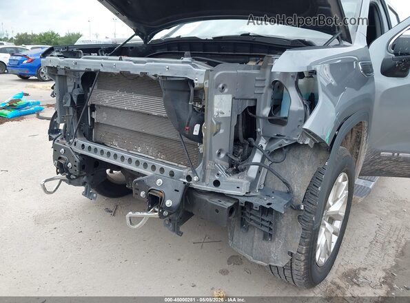 1GTP8DED1MZ135306 2021 GMC SIERRA Gray Front view