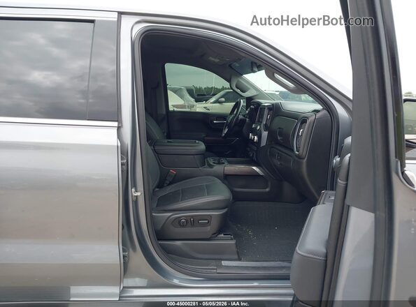 1GTP8DED1MZ135306 2021 GMC SIERRA Gray Front interior view