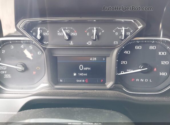 1GTP8DED1MZ135306 2021 GMC SIERRA Gray Rear seats view