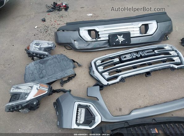 1GTP8DED1MZ135306 2021 GMC SIERRA Gray Instrument cluster view