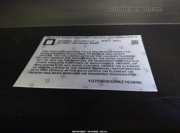 1GTP8DED2KZ151401 2019 GMC SIERRA White 