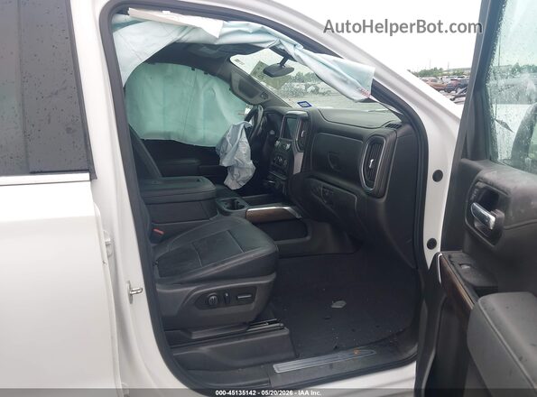 1GTP8DED5MZ107816 2021 GMC SIERRA White წინა სალონის ხედი