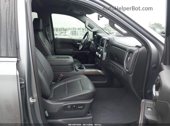 1GTP8DED6LZ208779 2020 GMC SIERRA Gray წინა სალონის ხედი