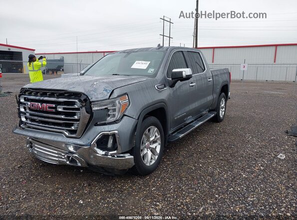 1GTP8DED6LZ208779 2020 GMC SIERRA Gray წინა მარცხენა ხედი სამი მეოთხედიდან