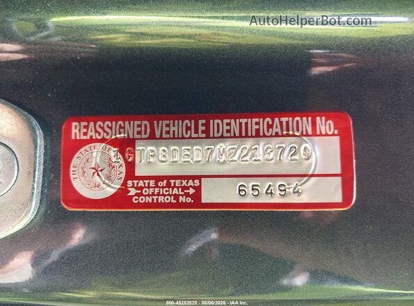 1GTP8DED7MZ213720 2021 GMC SIERRA Black Widok komory silnika