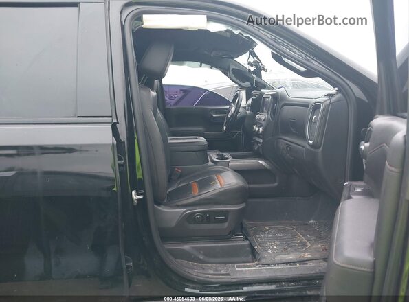 1GTP9EED1KZ211655 2019 GMC SIERRA Black წინა სალონის ხედი