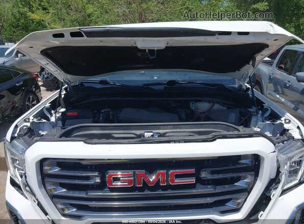 1GTP9EED2MZ377198 2021 GMC SIERRA White უკანა ხედი