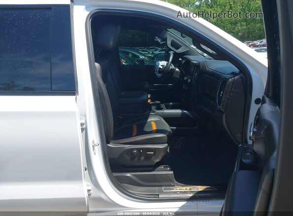 1GTP9EED2MZ377198 2021 GMC SIERRA White წინა სალონის ხედი